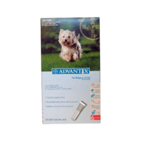 Advantix Medium Dog 4-10kg 6 pack