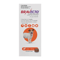 Bravecto for small dogs 4.5 - 10Kg