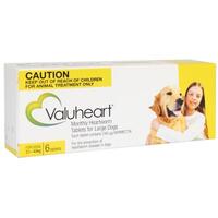 Valuheart for Large dogs (21-40kg) Monthly Heartworm