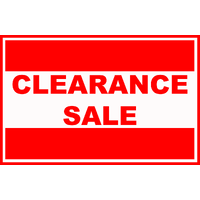 CLEARANCE SALE